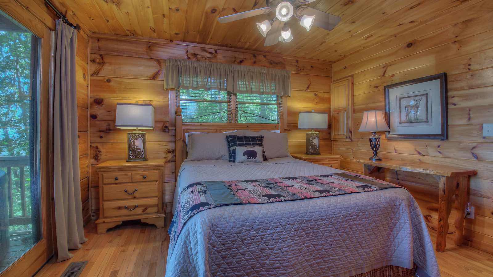 Timber Lodge Rental Cabin - Blue Ridge, GA