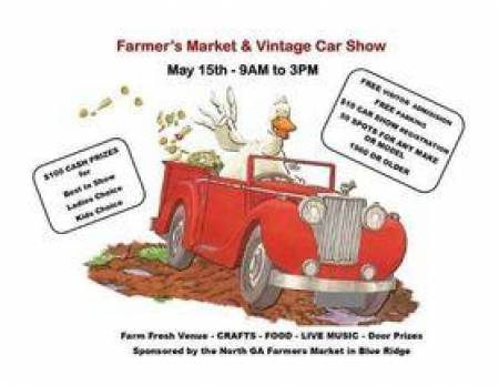 Farmers Market & Vintage Car Show