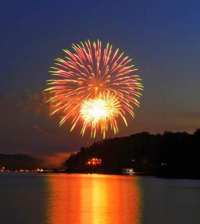 Lake Blue Ridge Fireworks 